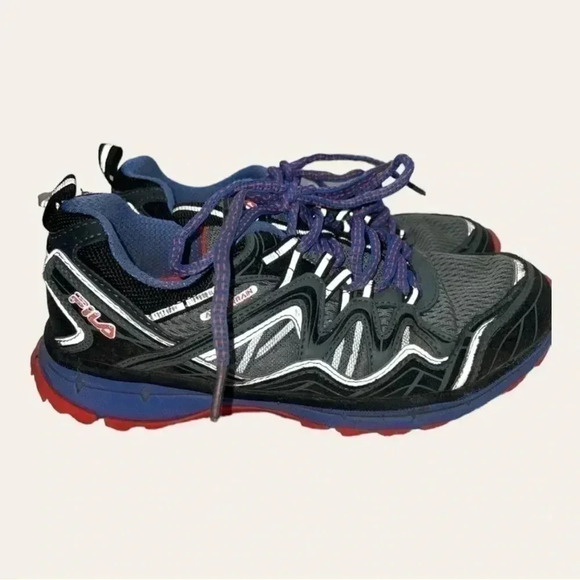 Women’s FILA‎ TKI TR SIZE 6.5 GRAY PURPLE TRAIL RUNNING SHOES - Picture 7 of 7